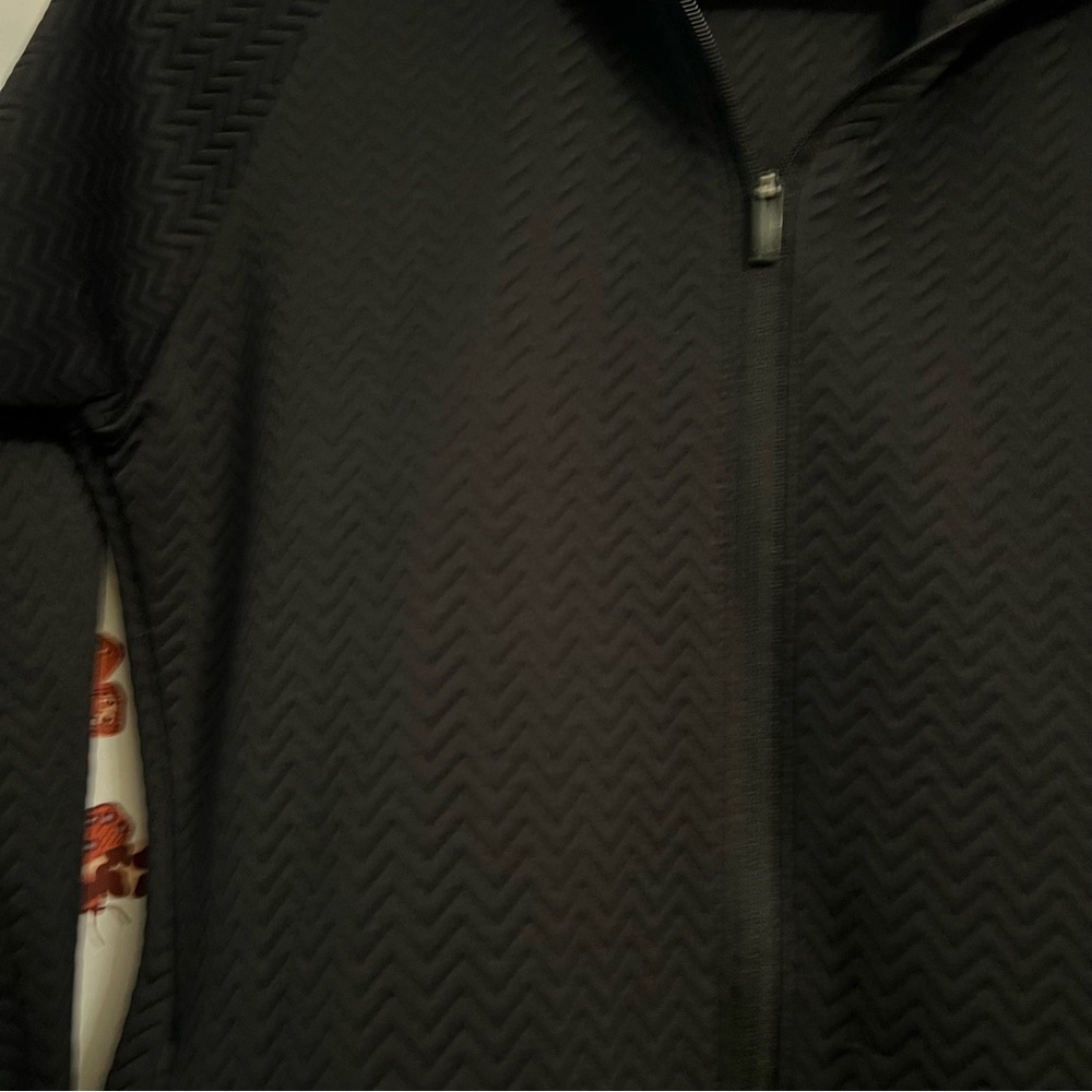 ❗️clearance- price firm❗️ Adidas Black Full-Zip golf Jacket - Picture 3 of 4